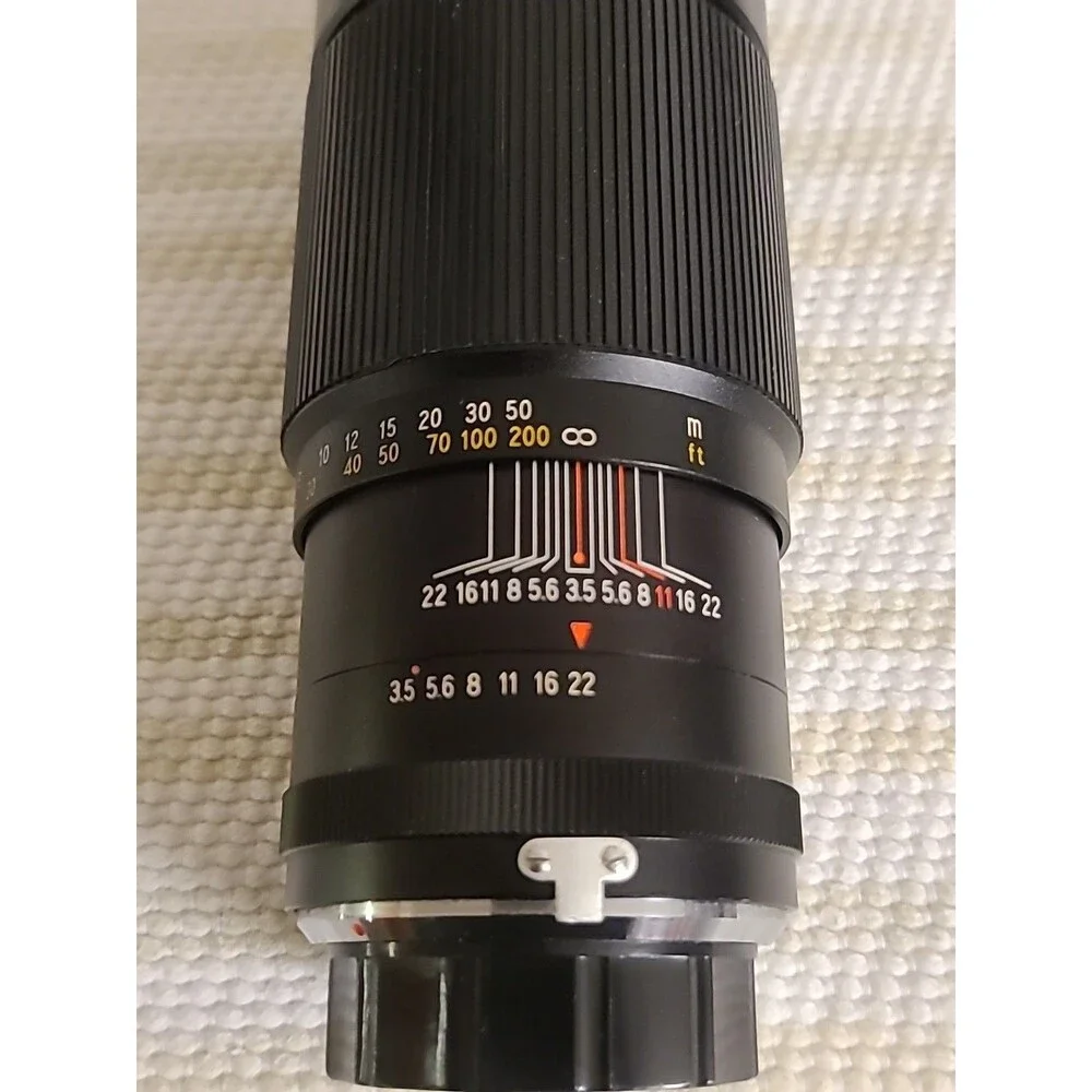 Vintage Bushnell Fully Automatic Lens 1:3.5 F=200mm for Canon FTB